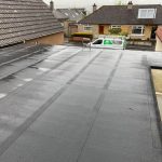 A Rubber Bond EPDM Flat Roof in Edinburgh installed by Munro Roofing